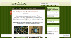 Desktop Screenshot of hungryforliving.com